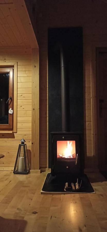 Survivalowa chata w lesie in Karpaty (Polska)