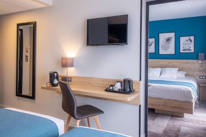 Hôtel pour 2 personnes, avec sauna ainsi que jardin et piscine, animaux acceptés à La Châtaigneraie - 4