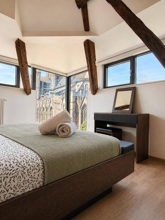 Vakantieappartement voor 6 personen, met uitzicht in Gent
