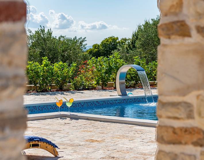 Villa für 6 Personen, mit Garten und Pool in Dalmatien - 4