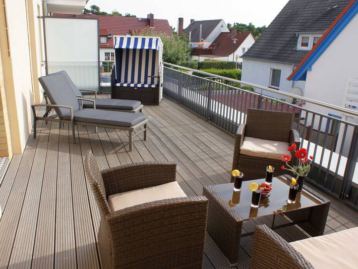 Ferienwohnung für 4 Personen, mit Terrasse und Ausblick, kinderfreundlich in Glowe - 3