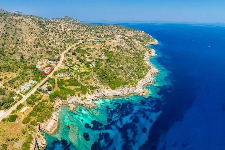 Villa pour 6 personnes, avec Vue sur l’océan et Balcon ainsi que Terrasse et Jardin dans Skala - 3