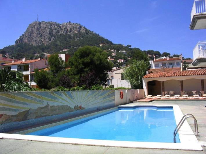 Appartement de vacances pour 2 personnes, avec vue ainsi que terrasse et piscine