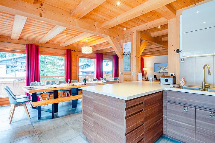 Chalet für 20 Personen, mit Terrasse und Sauna in Châtel - 4