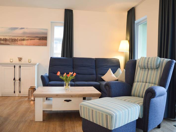 Ferienwohnung für 5 Personen, mit Balkon und Ausblick sowie Sauna, kinderfreundlich - 1