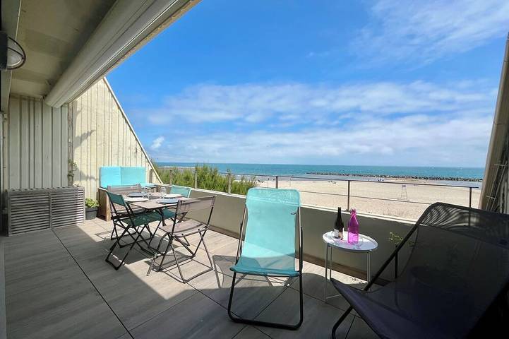 Location de vacances pour 4 personnes, avec terrasse dans Plage de Carnon