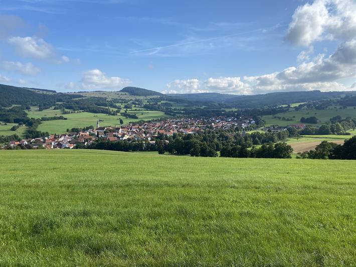 Ferienwohnung für 4 Personen, mit Terrasse an der Rhön - 3