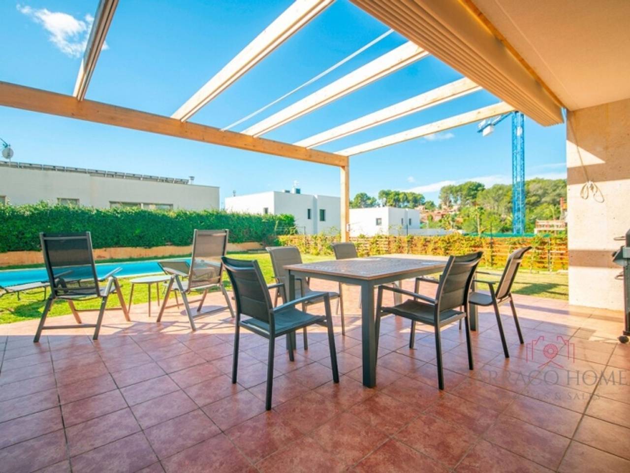 Th130 villa moderna, golf y playa in Catllar, Costa Dorada
