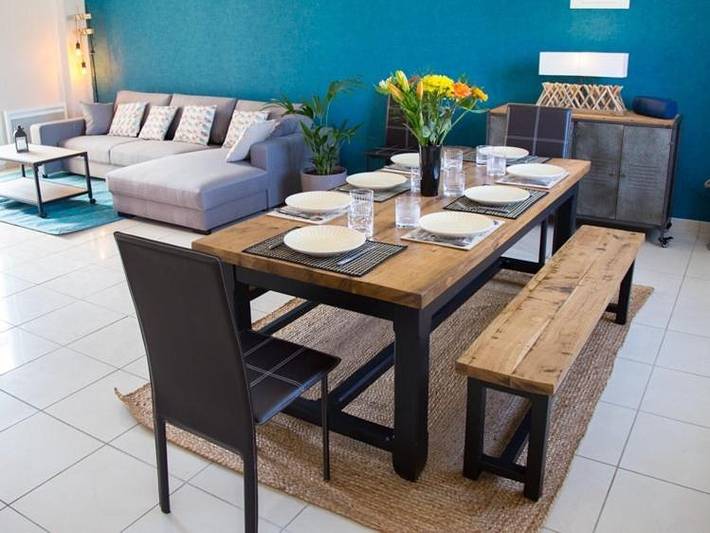 Maison de vacances pour 9 personnes, avec jacuzzi ainsi que terrasse et sauna