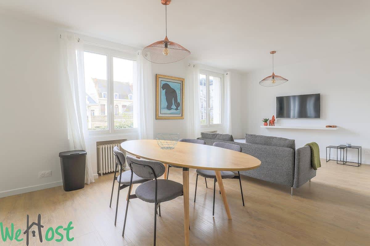 Entire apartment, Arrasgw Vieziers Les chambres de Romy, charmant T3 hyper centre in Arras, Arras region