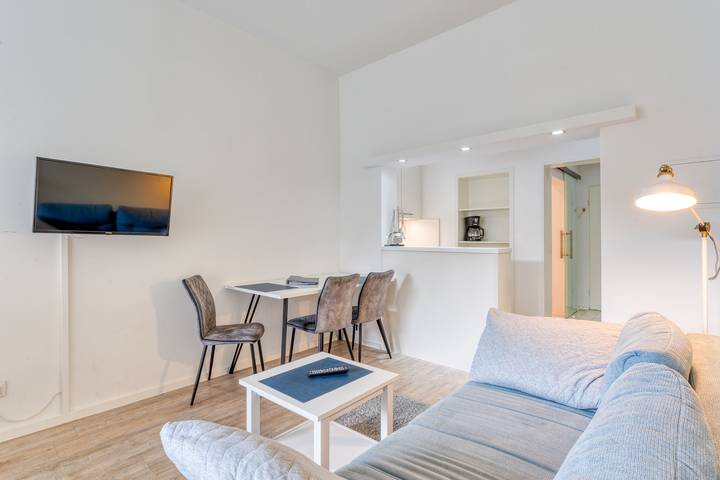 Ferienwohnung für 2 Personen, mit Pool und Sauna sowie Balkon in Norderney Weststrand