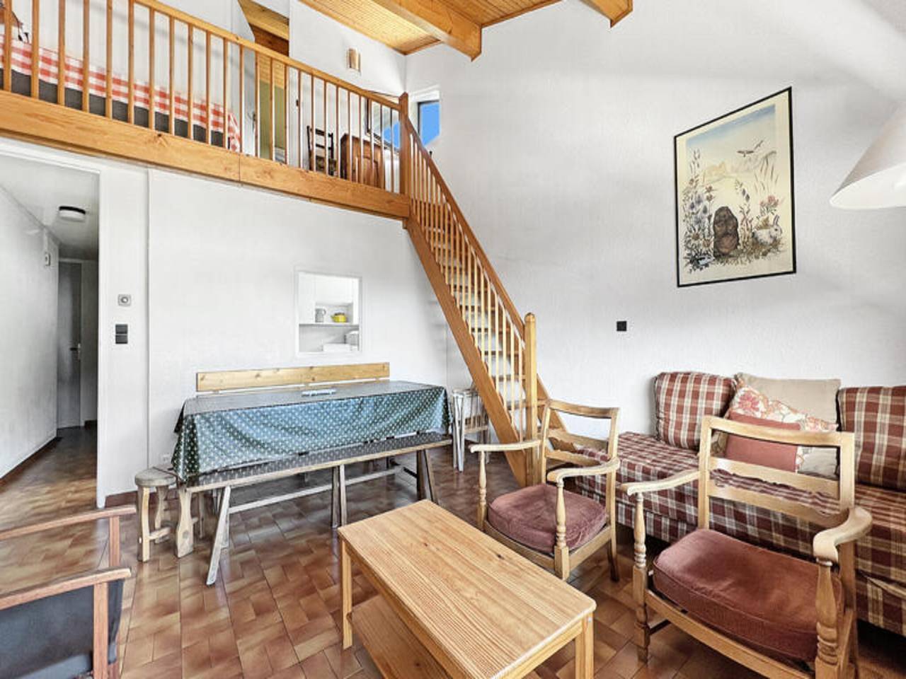 Ganze Wohnung, Apartment in Le Solaret in der Nähe der Skipisten in Les Carroz, Arâches-la-Frasse