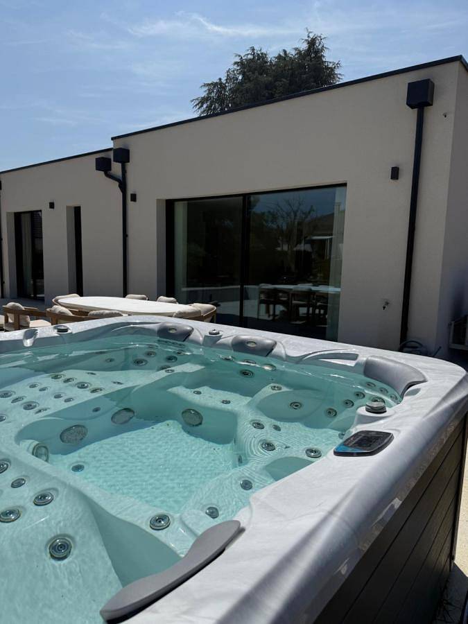 Maison de vacances pour 6 personnes, avec Jacuzzi ainsi que Terrasse et Jardin