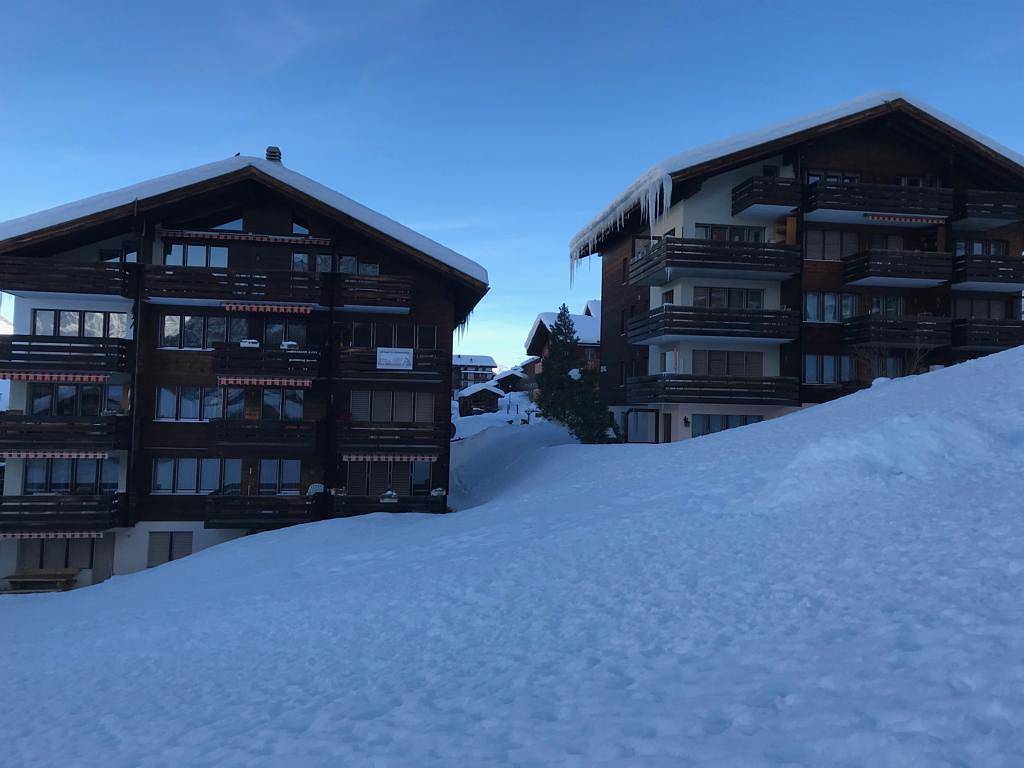 Ganze Ferienwohnung, Ferienwohnung Nr.25,Haus Azurit - 3-Bettwohnung in Grächen, Walliser Alpen