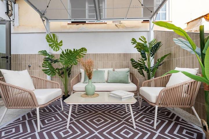 Chalet für 6 Personen, mit Balkon