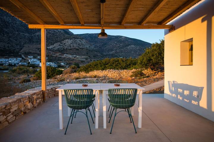 Casa de vacaciones para 4 personas con terraza in Sifnos