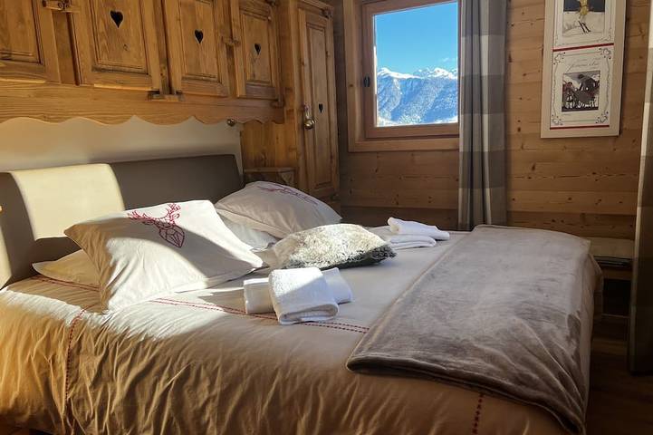 Ganze Wohnung, Appartement in Courchevel La Tania Traumberg Klassifizierung 4 * in La Tania, La Perrière