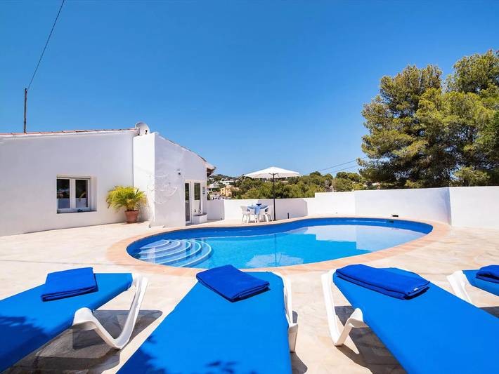 Maison de vacances pour 4 personnes, avec jardin dans Fanadix