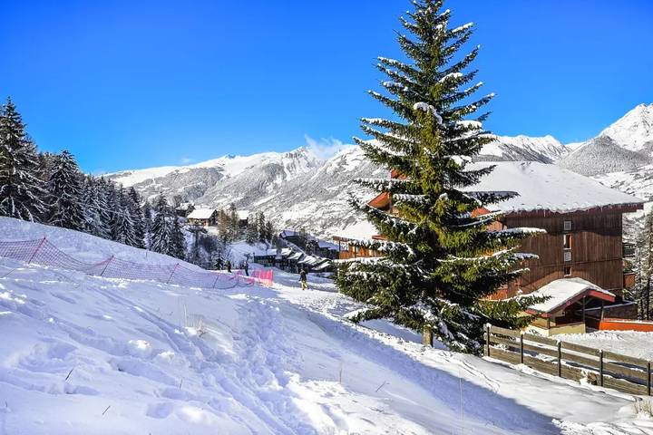 Gehele studio, Studio + cabinehoek aan de voet van de pisten 4 personen - Budget in Bellentre, La Plagne-Tarentaise