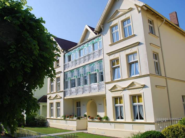 Ferienhaus mit Meerblick für 5 Personen, mit Balkon in Drei Kaiserbäder