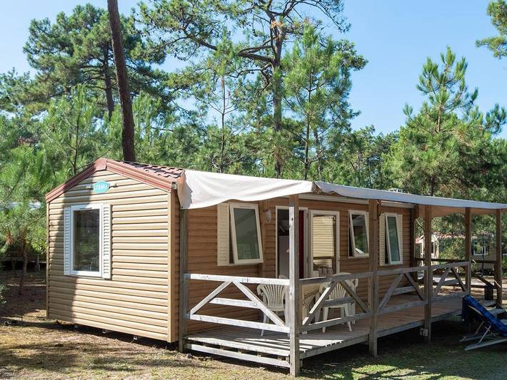 Mobil home pour 4 personnes, avec bassin pour enfant à Vielle-Saint-Girons - 4