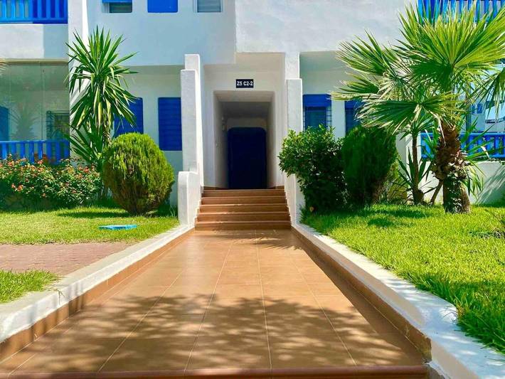 Gîte pour 6 personnes, avec balcon et vue ainsi que jardin et piscine dans Marina Smir - 3