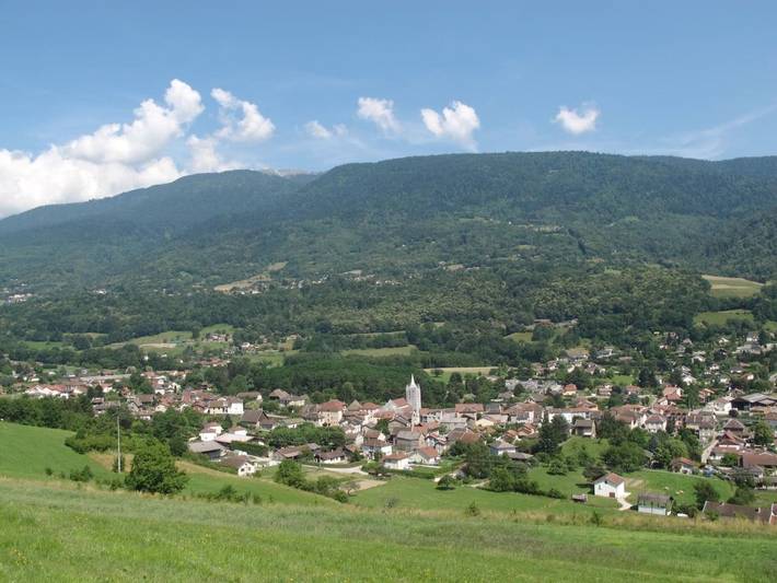 Maison d’hôte pour 2 personnes, avec jardin et vue à Vaulnaveys-le-Haut