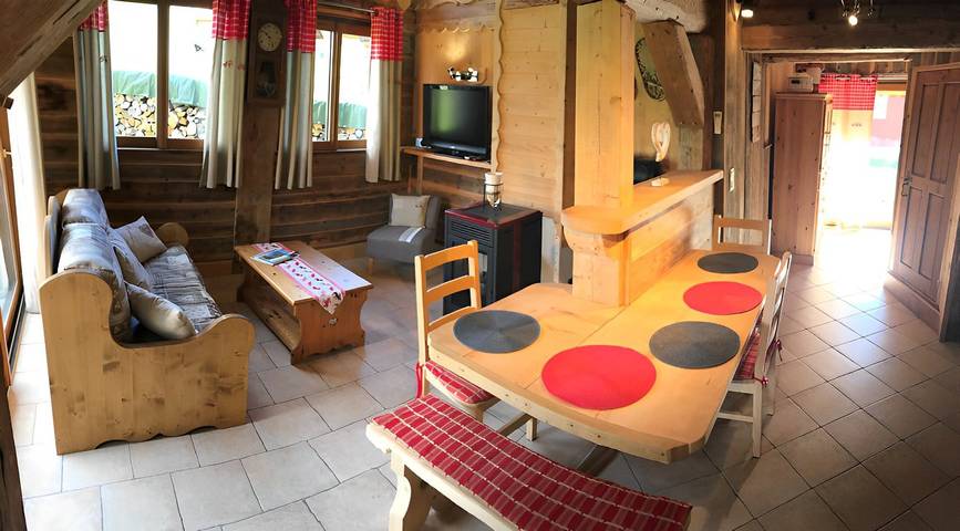 Chalet pour 4 personnes, avec jardin et balcon dans les Alpes francaises - 3