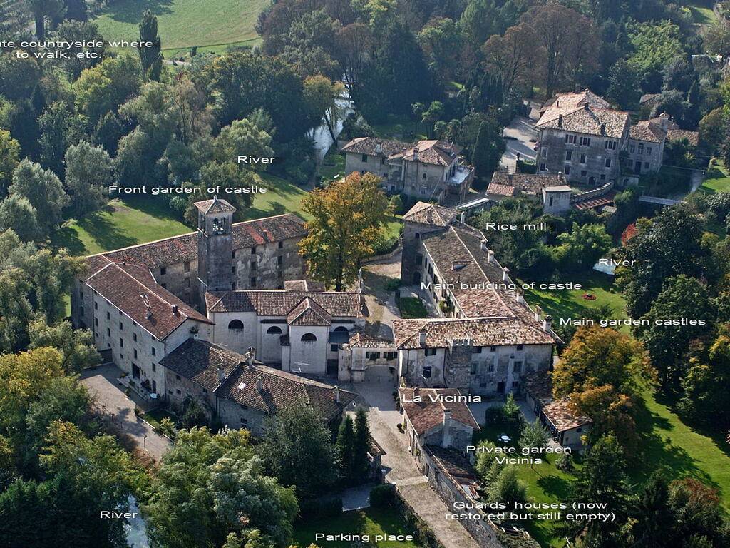 "Vicinia" mit Garten in der Burg in Strassoldo, Cervignano del Friuli