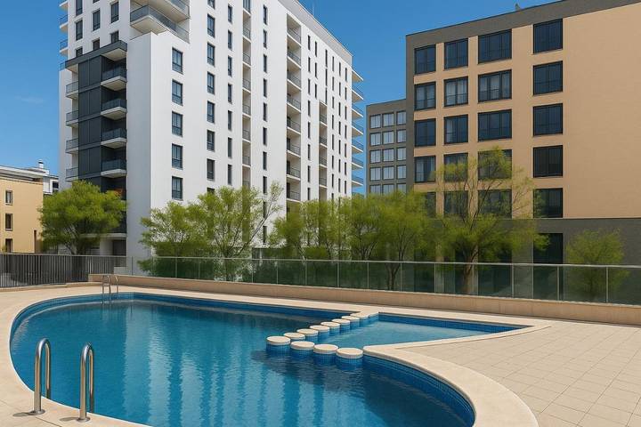 Apartament wakacyjny dla 2 osób, z basen i jacuzzi oraz sauna i ogród w Walencja