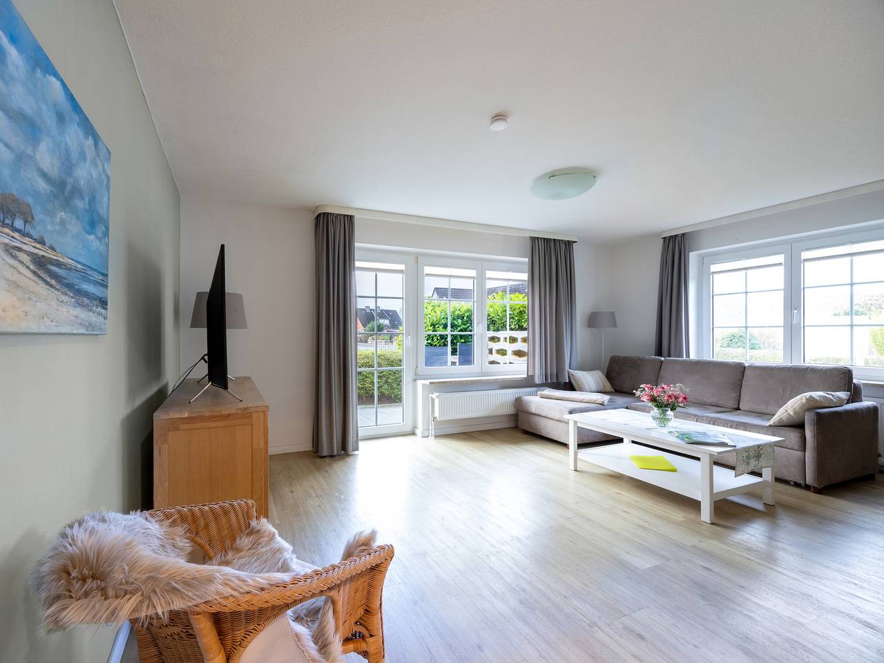 Ganze Ferienwohnung, Haus Antje - 2-Raum-Fewo Hermi 225/002 in Büsum, Dithmarschen