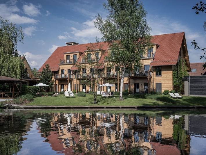 Hotel Strandhaus - Boutique Resort & Spa - Komfort Doppelzimmer inkl. Frühstück in Spree-Lagune Lübben, Lübben