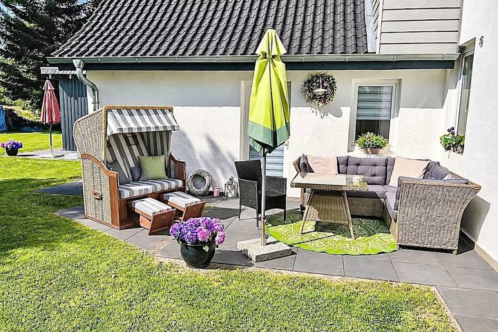 Ferienwohnung für 5 Personen, mit Terrasse und Garten in Bohmstedt