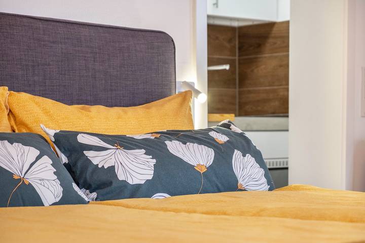 Appartement entier, Appartement "Jette" avec vue sur les montagnes, terrasse privée et Wi-Fi in Stegen, Forêt-Noire du Sud