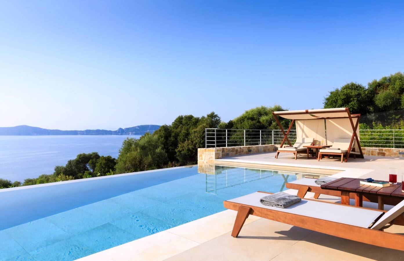 Elegant Contemporary Villa with Mesmerising Ionian Views and Sea Access in Katomeri, Meganisi