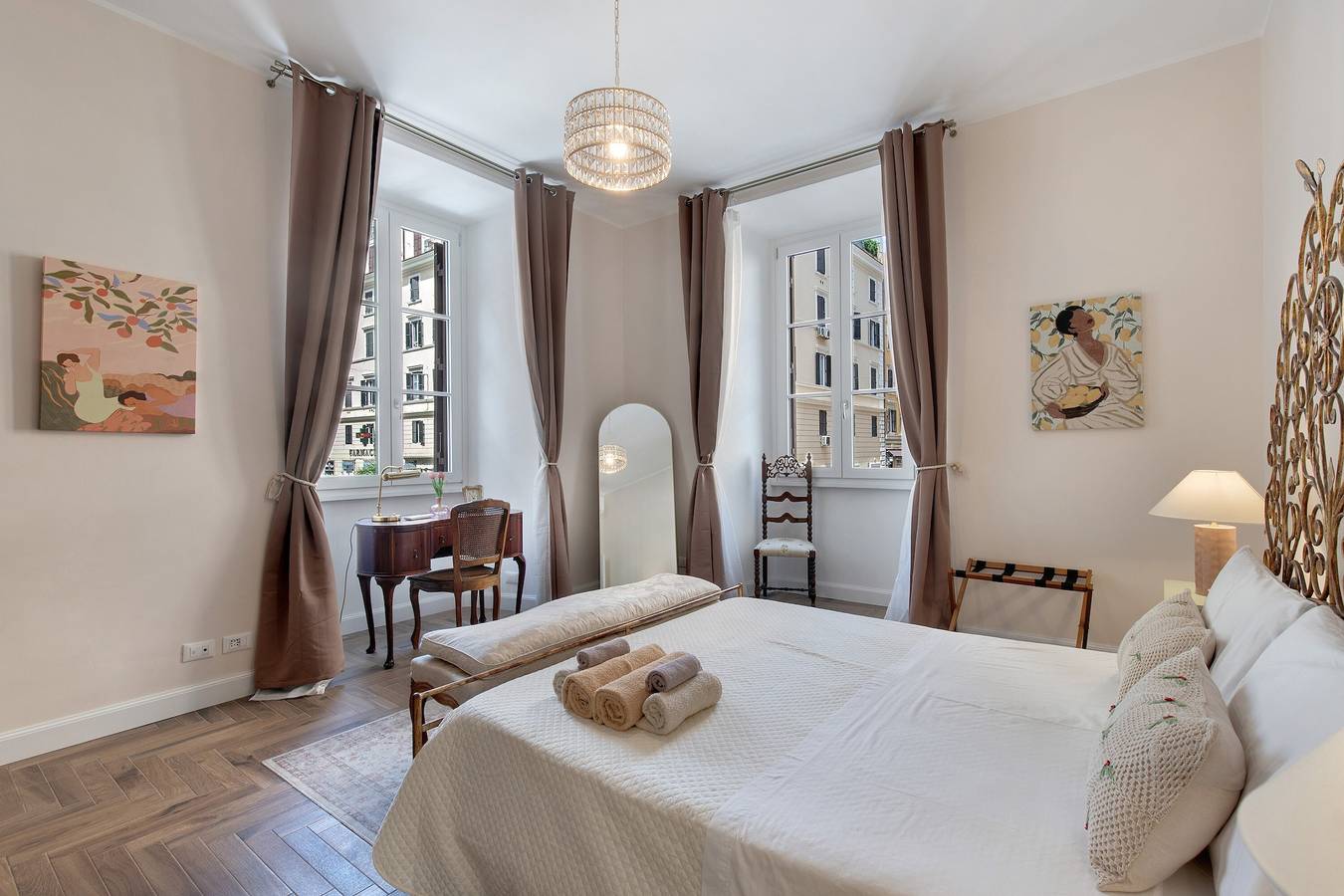 Cały apartament, Apartament wakacyjny dla 7 osób z balkon in Rzym, Prowincja Rzym