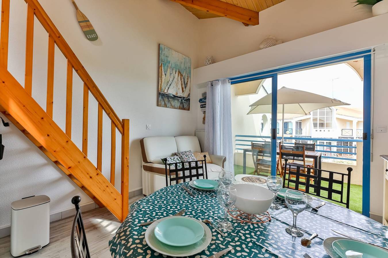 Entire apartment, Un balcon à la mer - Vue & accès mer  in Bretignolles-sur-Mer, Loire Valley