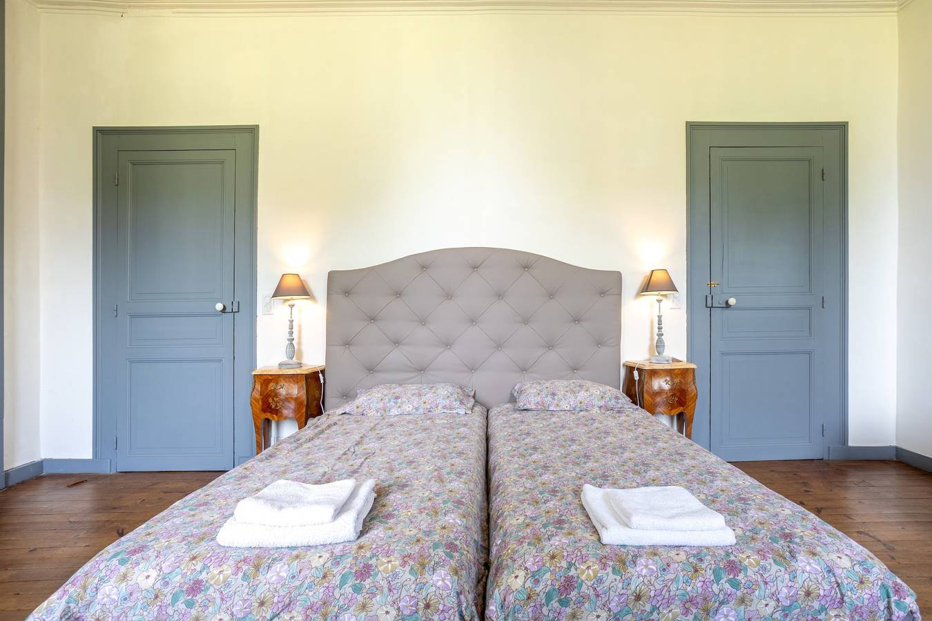 Gästezimmer Anne de Bretagne mit Parkblick in Pont-l'Abbé, Quimper und Umgebung