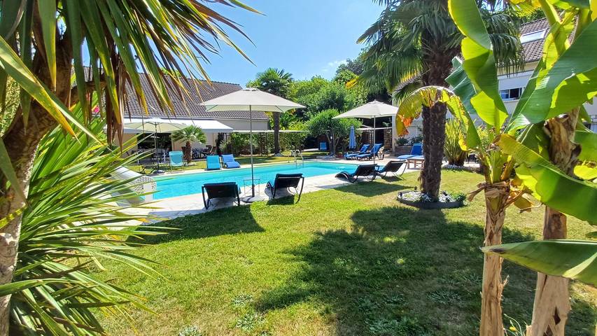 Chambre d’hôte pour 2 personnes, avec piscine et jardin, animaux acceptés