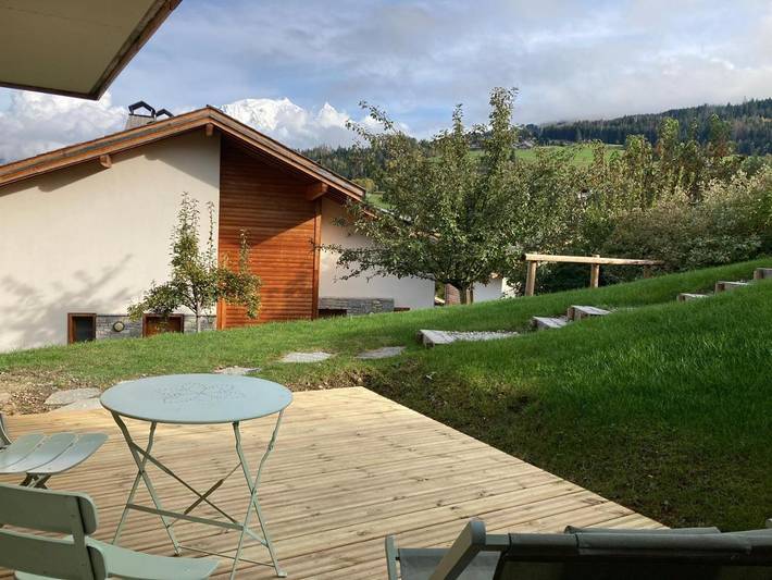 Gîte pour 4 personnes, avec jardin et vue dans Office De Tourisme De Combloux - 3