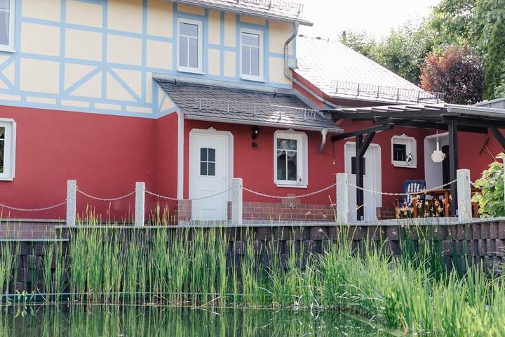 Ferienhaus für 4 Personen, mit Terrasse und Garten sowie Ausblick an der Bleilochtalsperre - 2