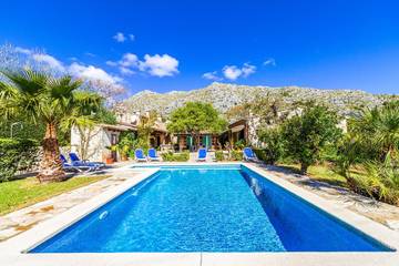 Villa in Pollença, Serra de Tramuntana für 6 