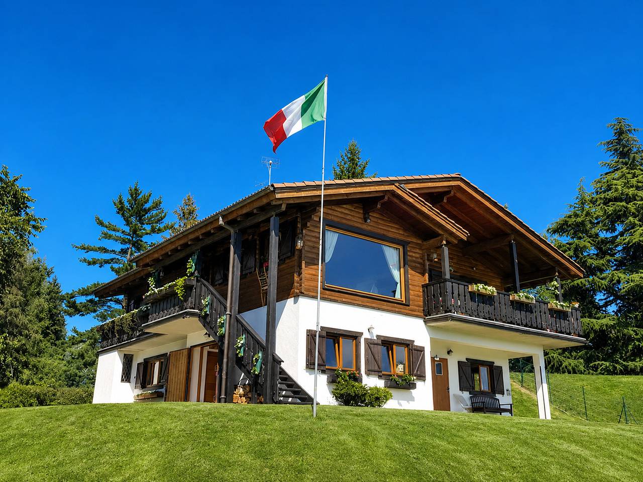 Villa Tirolese in Agra, Lago Maggiore (Lombardei)
