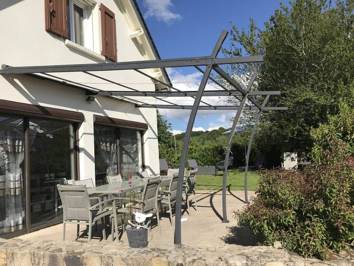 Gîte pour 8 personnes, avec terrasse