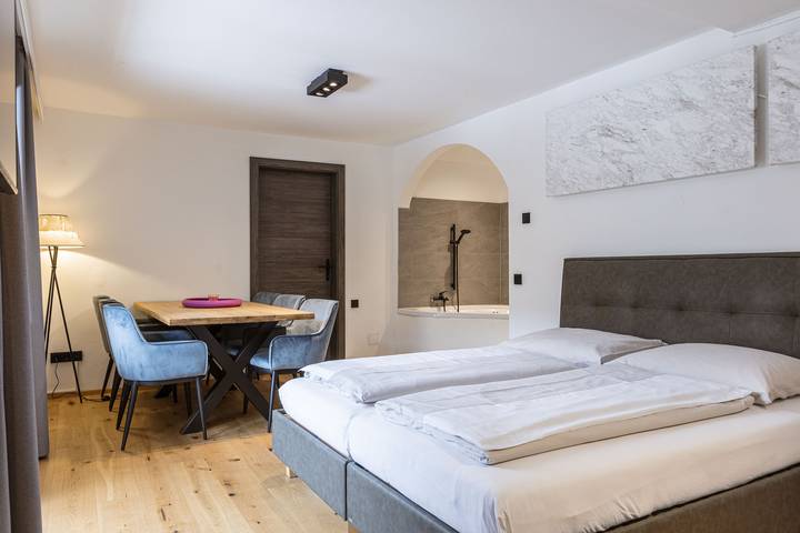 Appartement voor 6 personen, met balkon en sauna in Saalbach