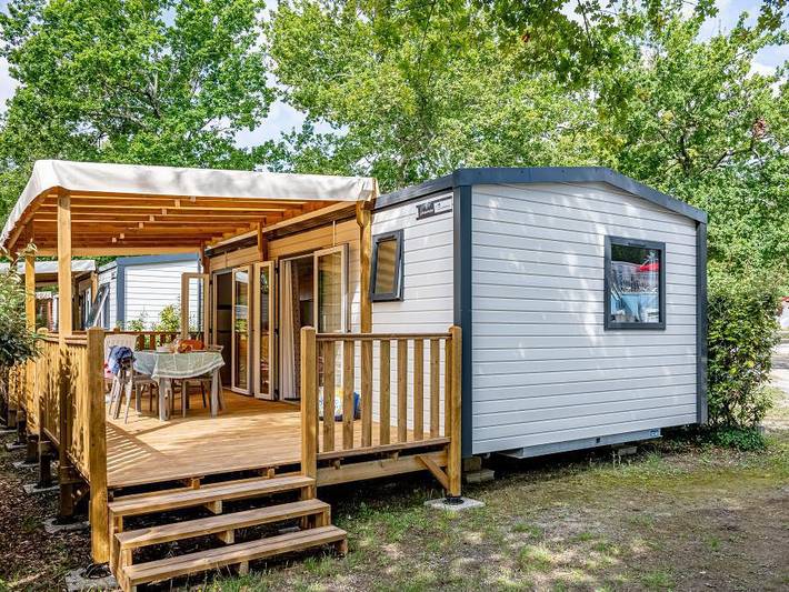 Camping pour 6 personnes, avec bassin pour enfant à Arès - 2