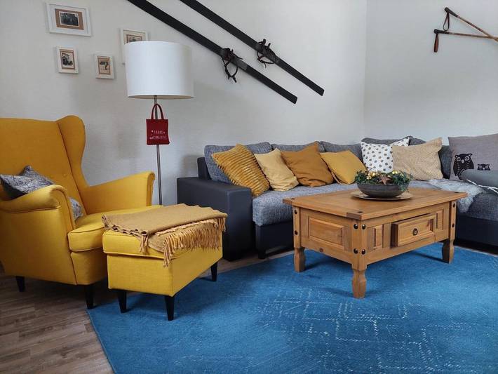 Apartamento de vacaciones para 5 personas, con vistas y jardín - 1