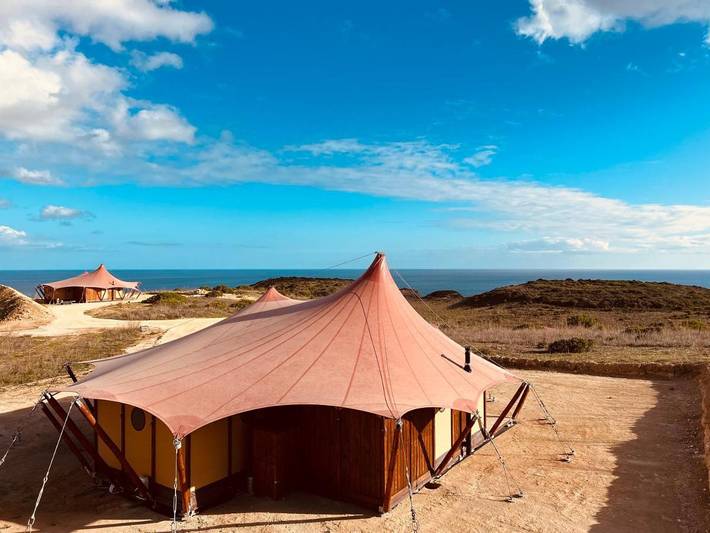 Camping für 4 Personen, mit Garten und Ausblick an der Algarve - 4