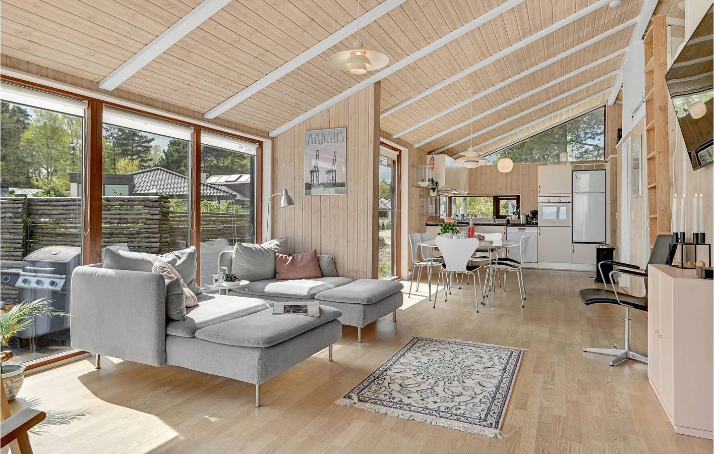 Ferienhaus für 5 Personen mit Sauna in Egå, Djursland