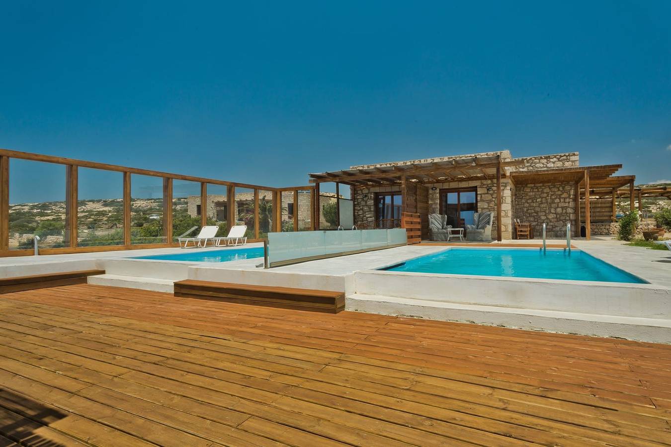 Wonderful Rural Zakynthos Villa | Beautiful Large Estate | Villa Macheradou | Private Pool & Tennis Court in Karpathos